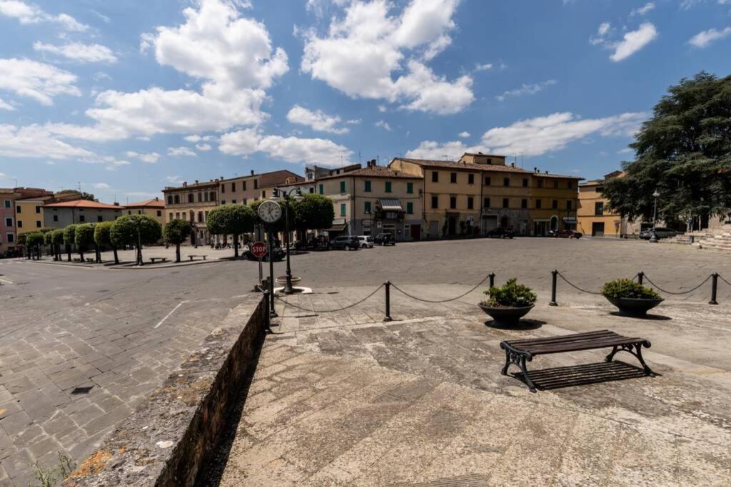 Il Mercato - Appartamento Con Vista Sinalunga Luaran gambar